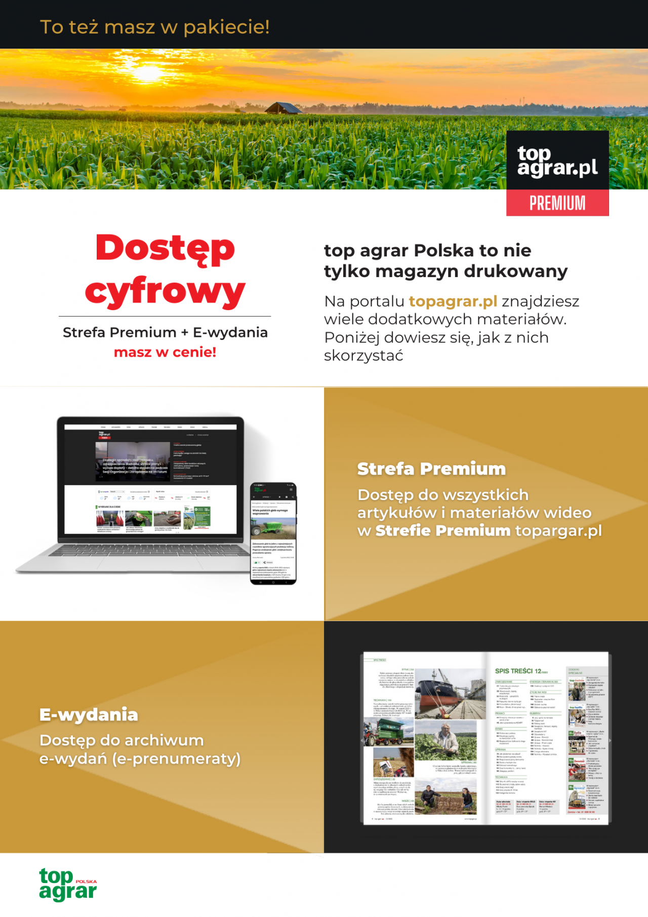 Jak uzyskać dostęp cyfrowy mając prenumeratę papierową? Krok 1