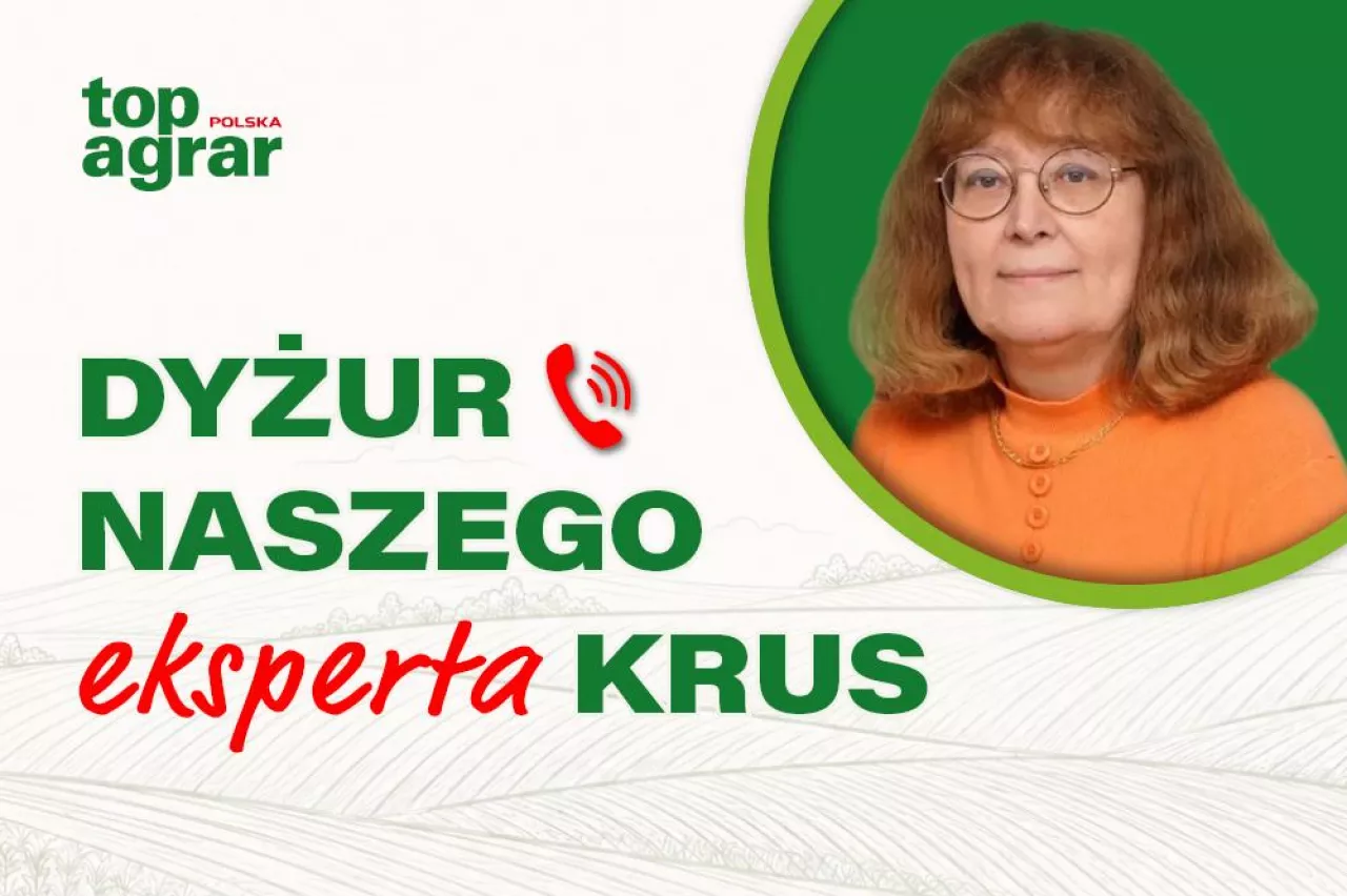 Dyżur naszego eksperta z KRUS