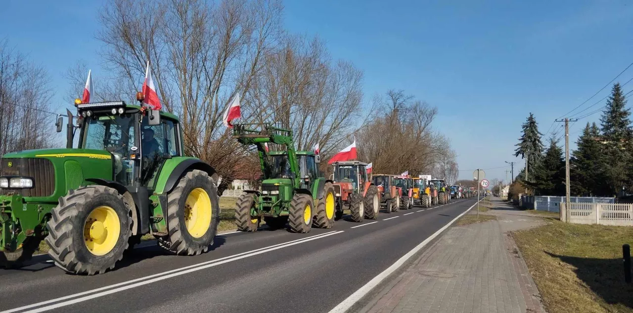 &lt;p&gt;Protest rolników - powiat kolski (Wielkopolska)&lt;/p&gt;