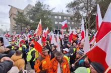 Protest rolników w Warszawie 6 marca