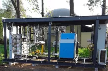 Stacja tankowania Bio-CNG w praktyce w ramach projektu RES4LIVE w Groß Kreutz