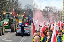 protest rolników