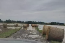 zalane gospodarstwo rolne, powódź