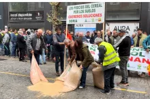 Protest rolników w Hiszpanii