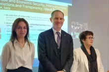 Od lewej: Elli Tsiforou - nowa sekretarz generalna Copa Cogeca, Massimiliano Giansanti - nowy prezydent COPA oraz Christiane Lambert, która kierowała COPA od 2020 do 2024 roku