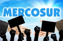 Mercosur protest we Francji