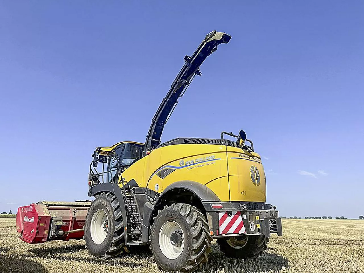 Prototyp sieczkarni New Holland