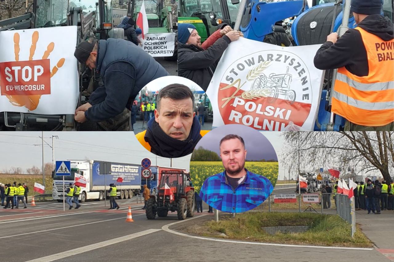 Protesty rolników w Polsce znów ruszyły. Dziś Medyka i Biała Podlaska, w grudniu ogólnopolska akcja?