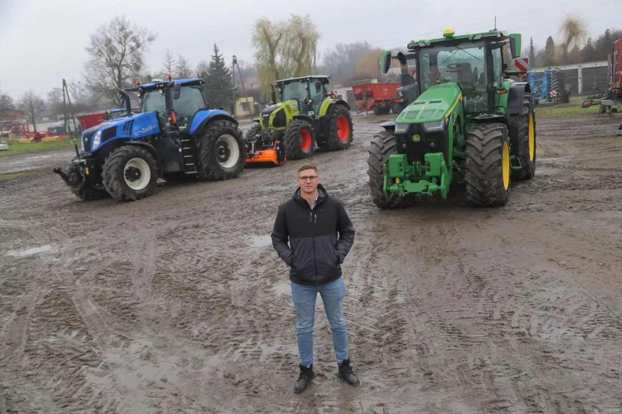 Grzegorz Filoda, zastępca kierownika zakładu rolnego w Gałowie