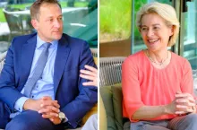 Christophe Hansen i Ursula von der Leyen