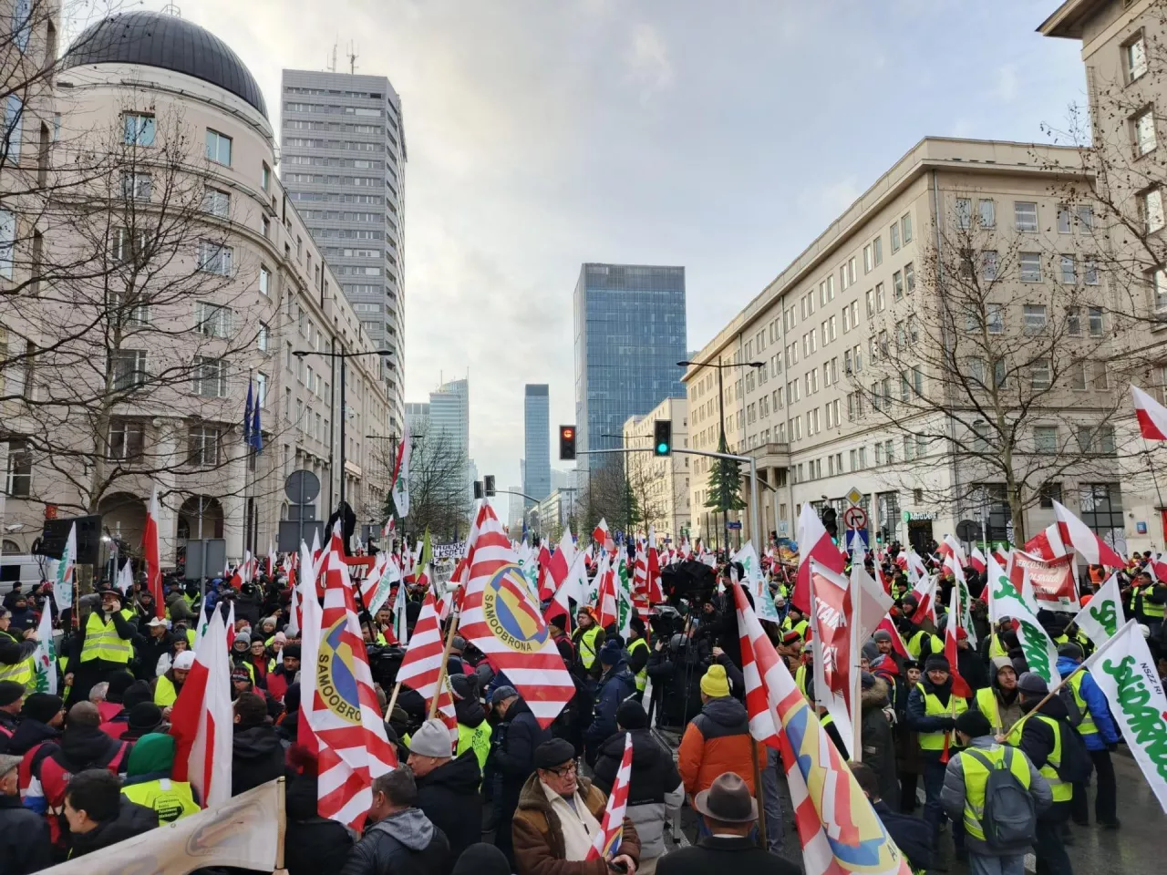 protest 3 stycznia, protest rolników, Warszawa, polska prezydencja