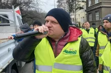 Stanisław Barna, protest, rolnicy