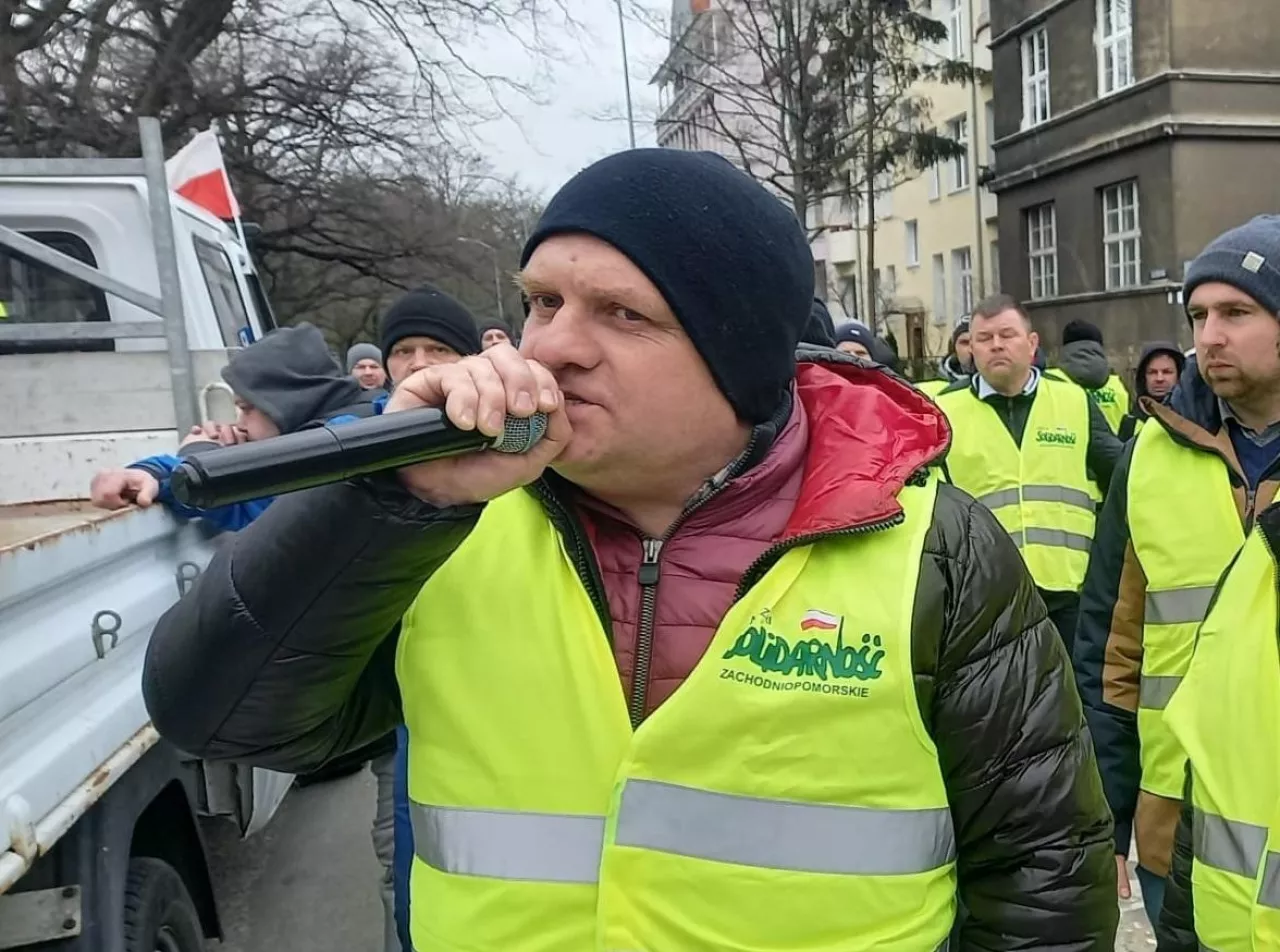 Stanisław Barna, protest, rolnicy