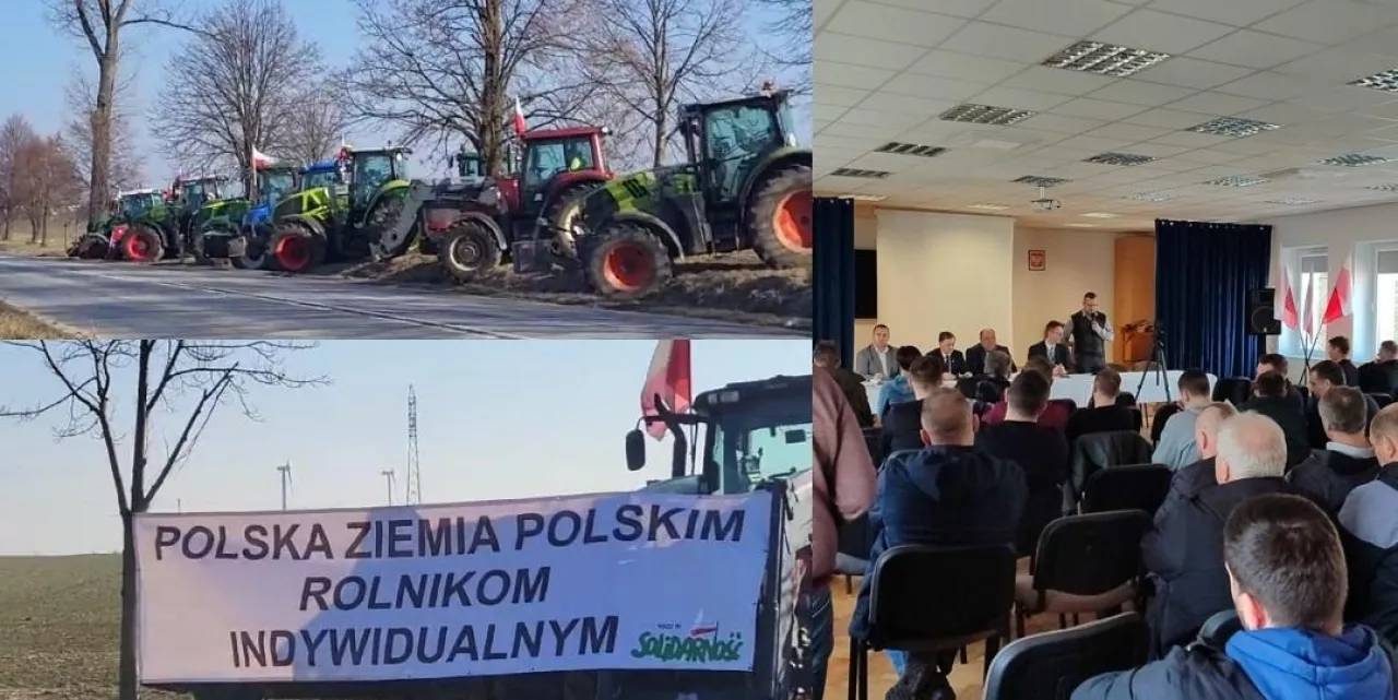 Protest rolników Głubczyce