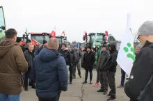 Protest rolników w Głubczycach