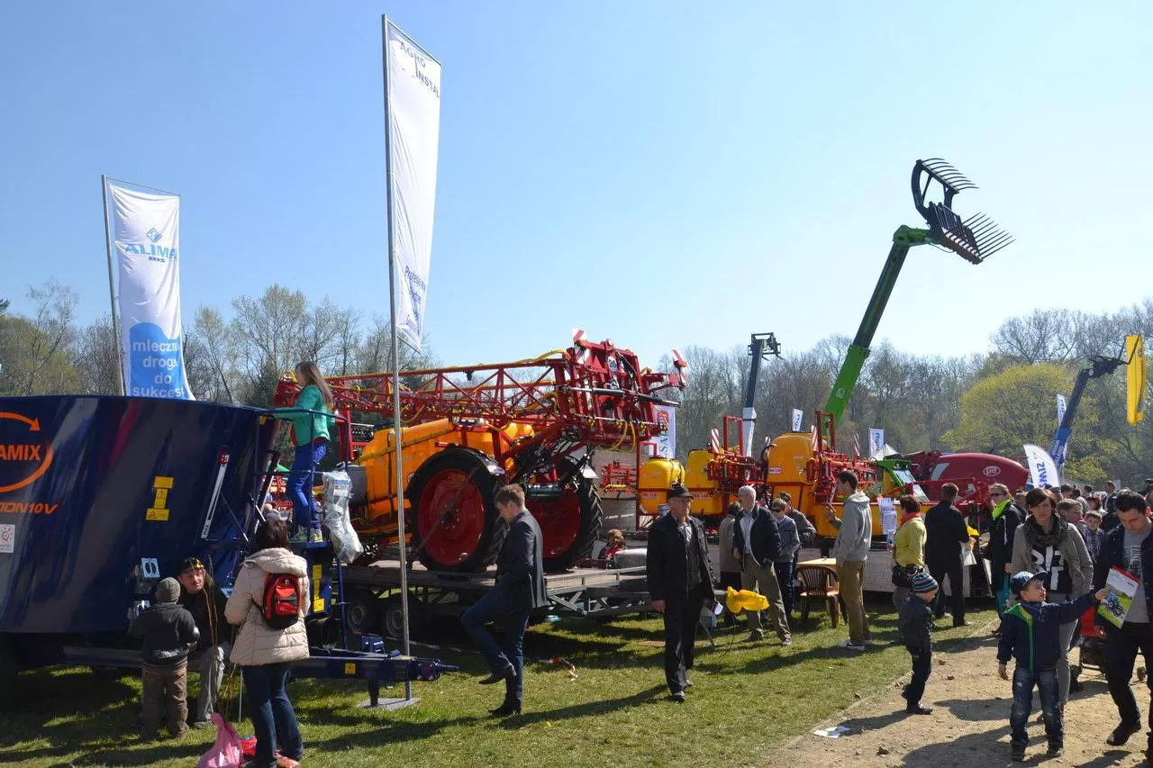 Targi Rolno-Ogrodnicze AGROMARSZ w Marszewie w 2021 roku.