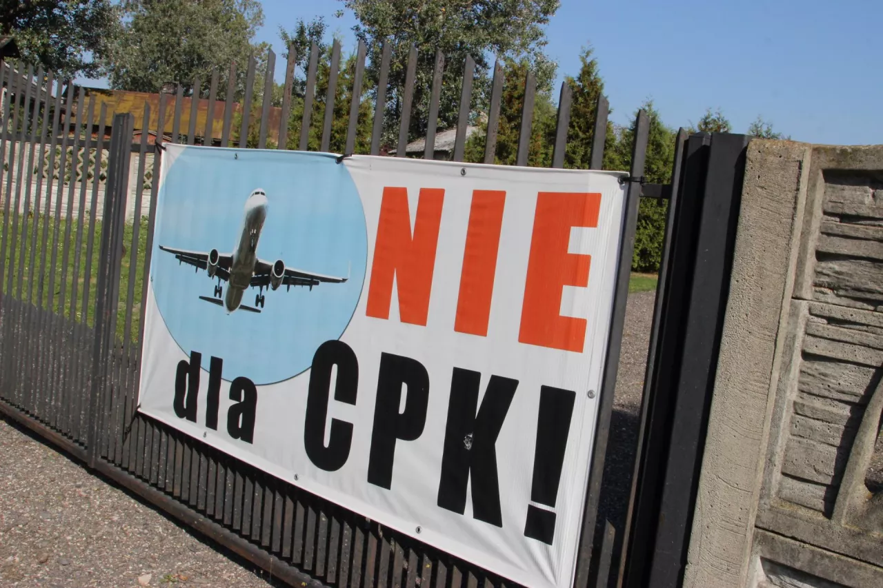 Centralny Port Komunikacyjny powstaje wbrew woli właścicieli tysięcy gospodarstw, którzy protestują