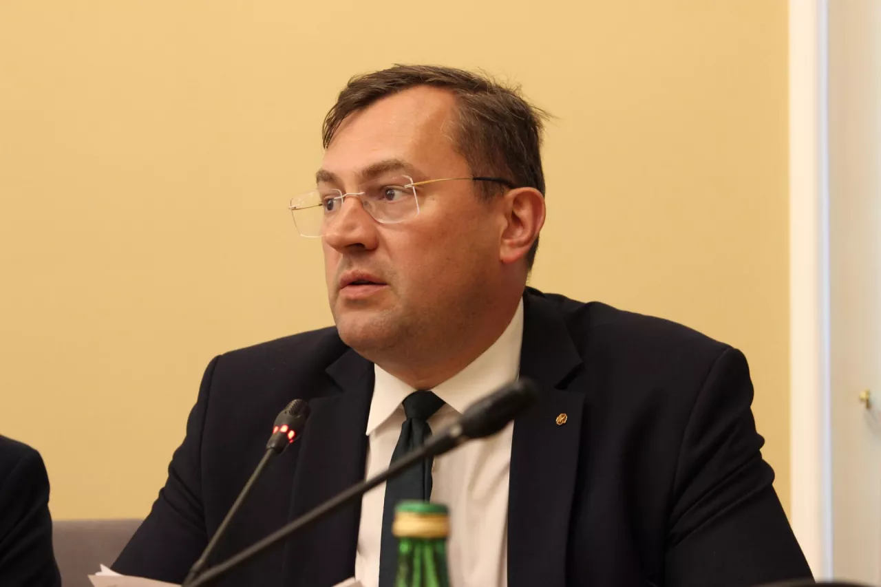 Wiceminister rolnictwa Stafan Krajewski (PSL)