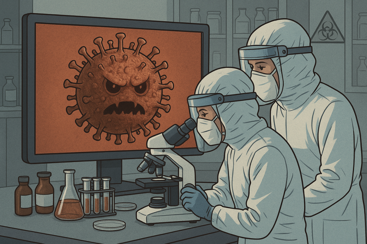 laboratorium, pryszczyca