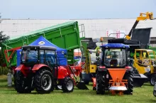 Prezentacja techniki rolniczej podczas Mazowieckich Dni Rolnictwa w 2023 roku.