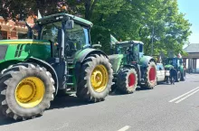 Protest rolników w Szczecinie, 14 maj 2025 r.
