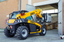 Technika, Ziemniaki 2/2025, Trendy, nowe maszyny, Dieci, kompaktowa ładowarka teleskopowa