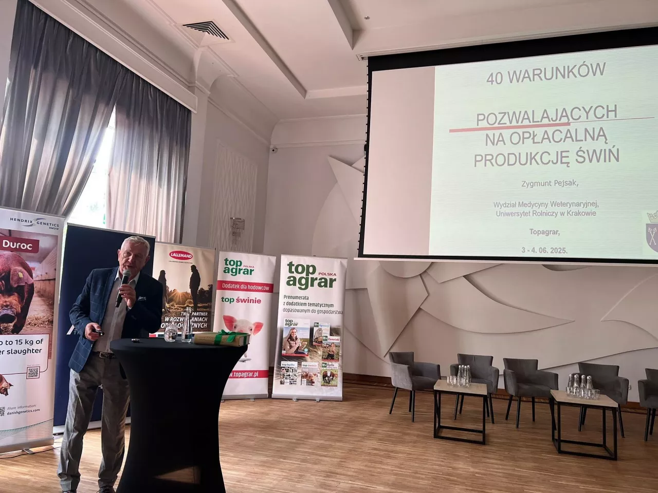 prof. Zygmunt Pejsak z Uniwersytetu Rolniczego w Krakowie