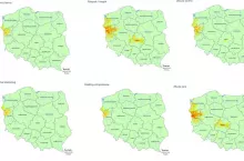 Susza rolnicza obszary zagrożone w Polsce