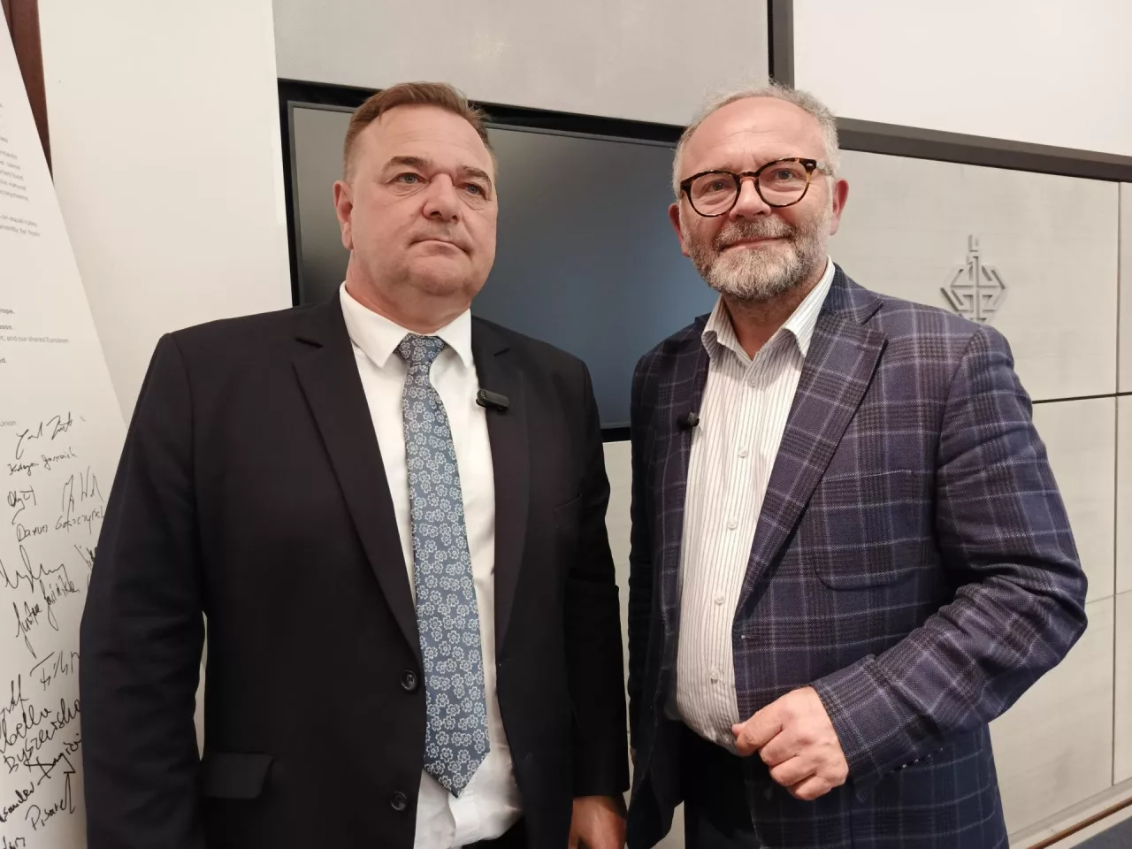 Krzysztof Nykiel i Karol Bujoczek