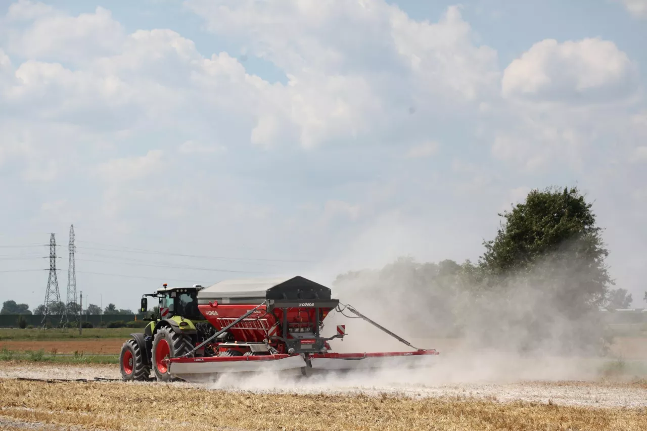 Wapnowanie ścierniska