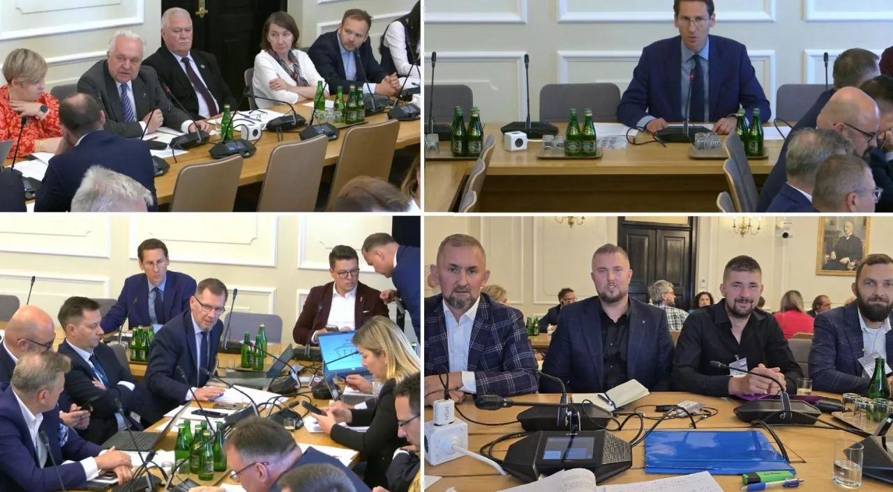 Posiedzenie sejmowej Komisji Gospodarki Morskiej i Żeglugi Śródlądowej, które odbyło się 5 sierpnia
