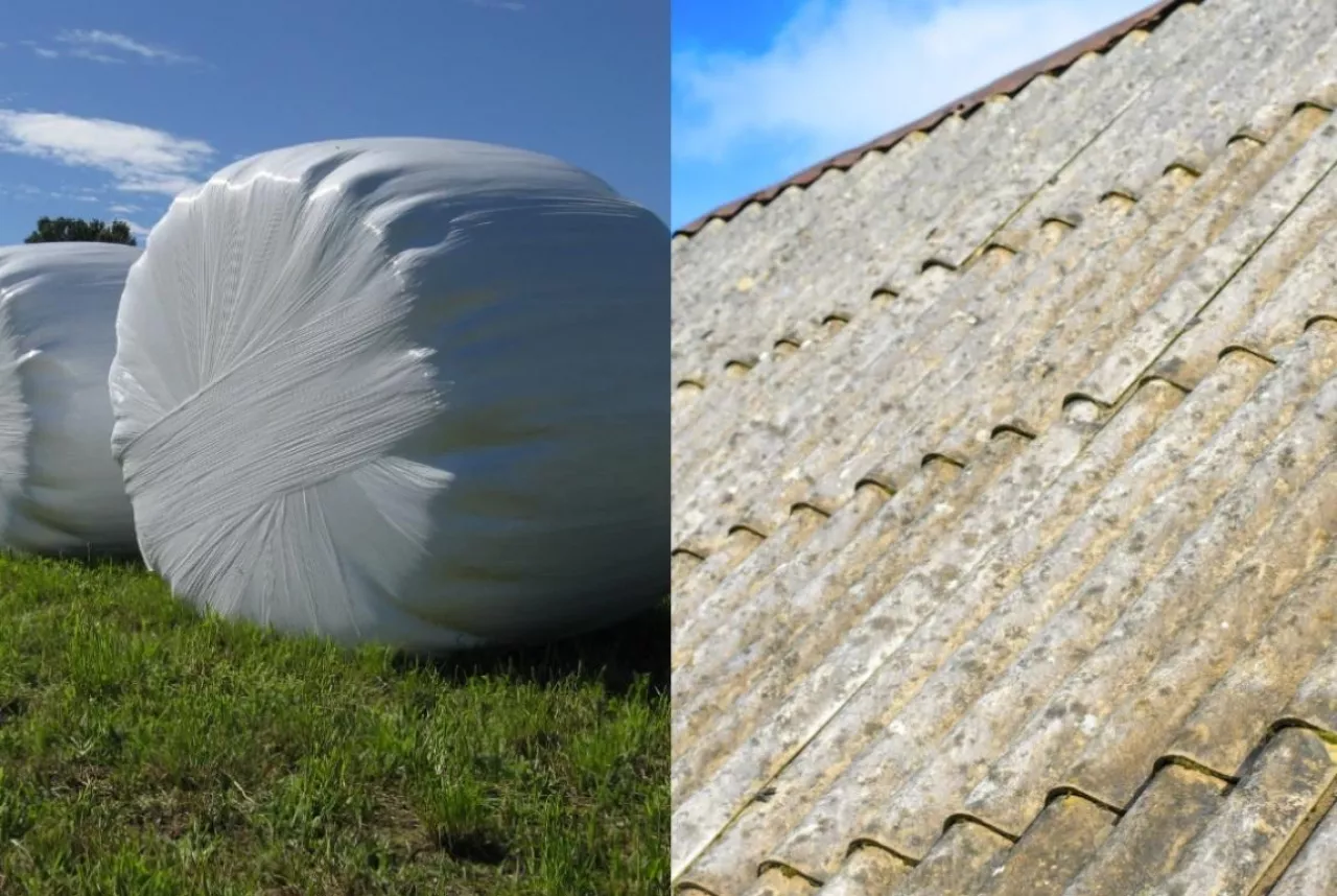 usuwanie folii rolniczych i azbestu