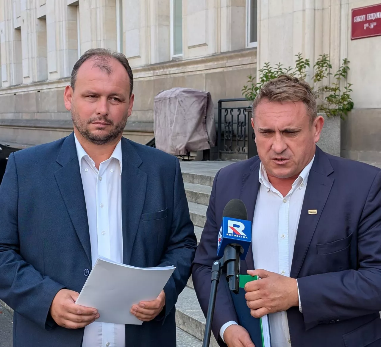 NSZZ RI Solidarność: Tomasz Ognisty i Tomasz Obszański