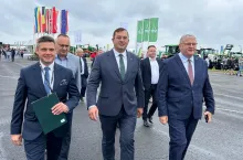 Stefan Krajewski, minister rolnictwa na Agro Show w Bednarach