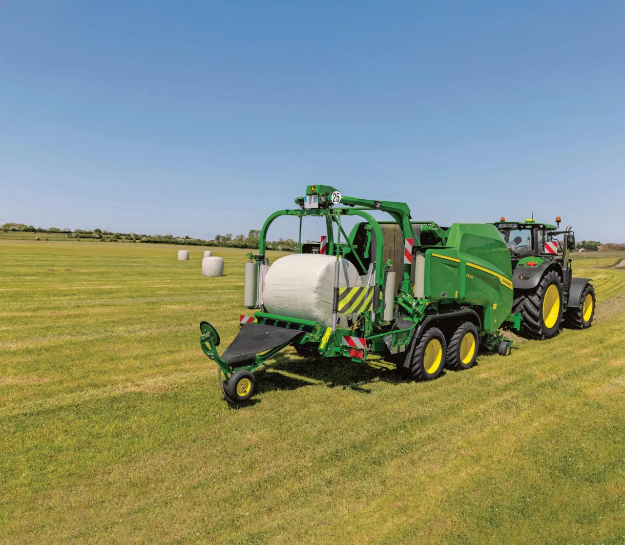 Prasoowijarki C442R, C452R i C462R zostały wyposażone w opcjonalny, wbudowany system ważenia bel.