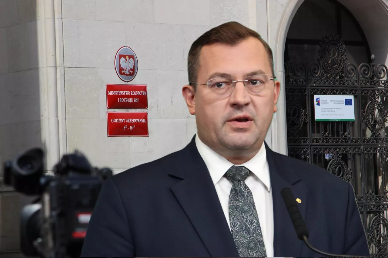 Minister rolnictwa Stefan Krajewski w przeszłości był wiceministrem, a więc w rządzie jest od grudnia 2023 r.