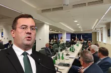 W gmachu resortu rolnictwa zjawiło się 60 osób, które czekały na przełomowe deklaracje, których jednak nie było