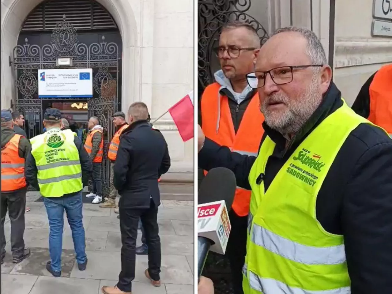 Rolników nie wpuszczono do ministerstwa