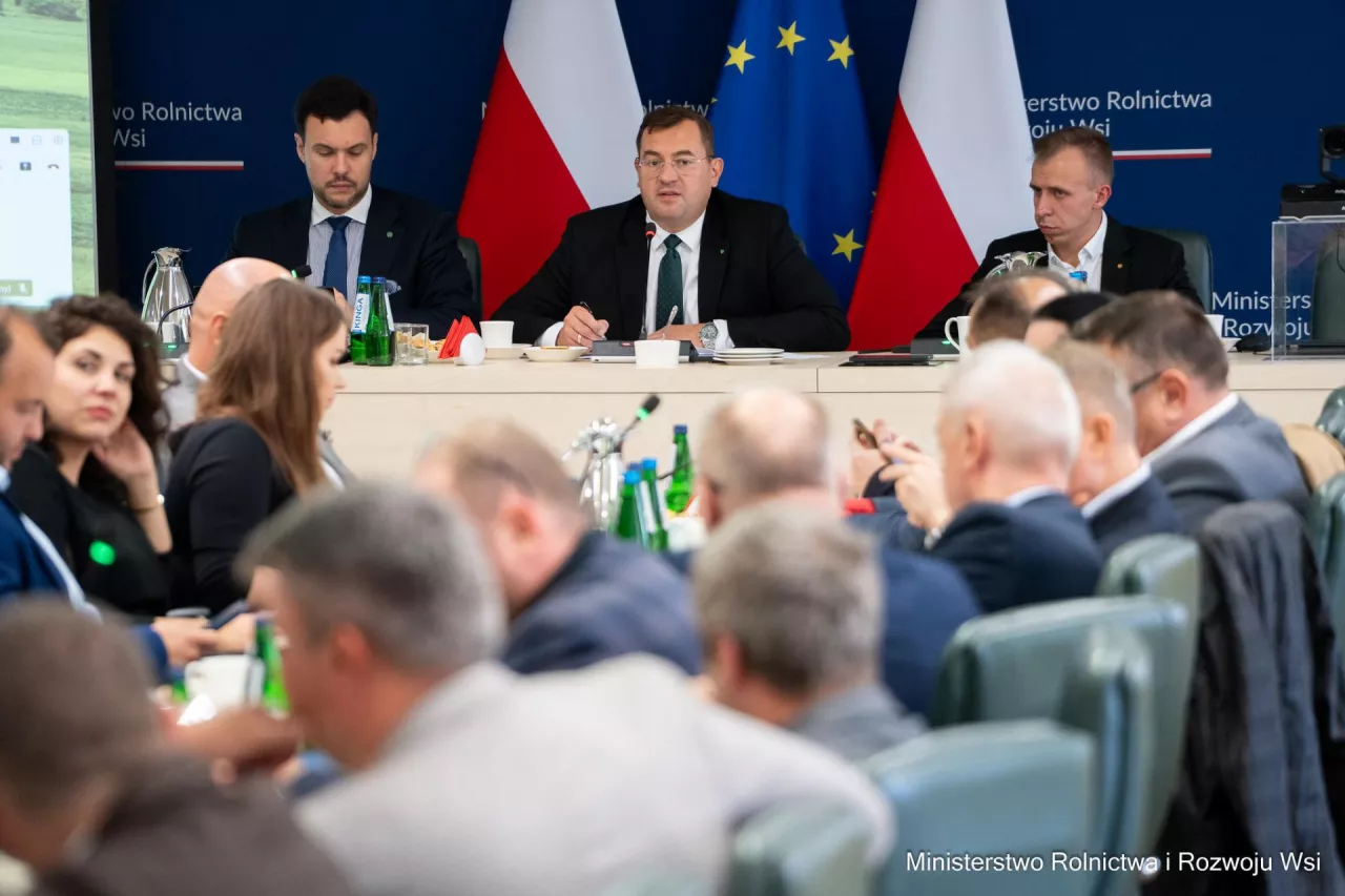 Spotkanie ministra z rolnikami 