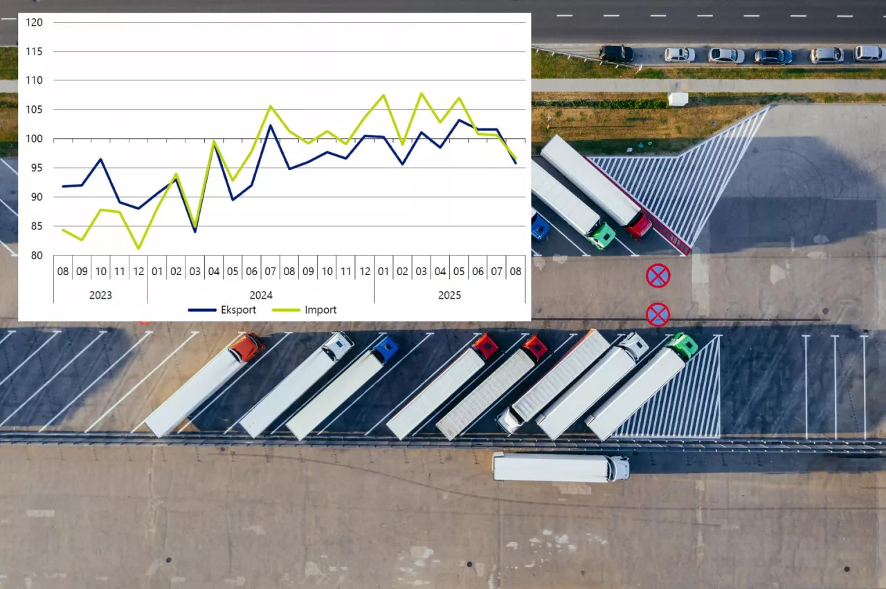 Udział krajów rozwiniętych w polskim eksporcie ogółem wyniósł 87,1% (w tym UE 74,6%)