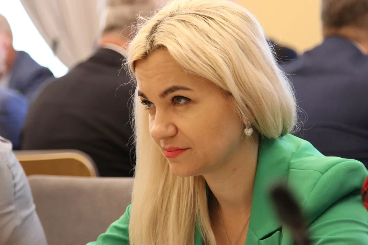 Posłanka Małgorzata Gromadzka w Sejmie