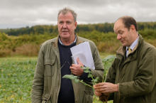 Jeremy Clarkson na polu