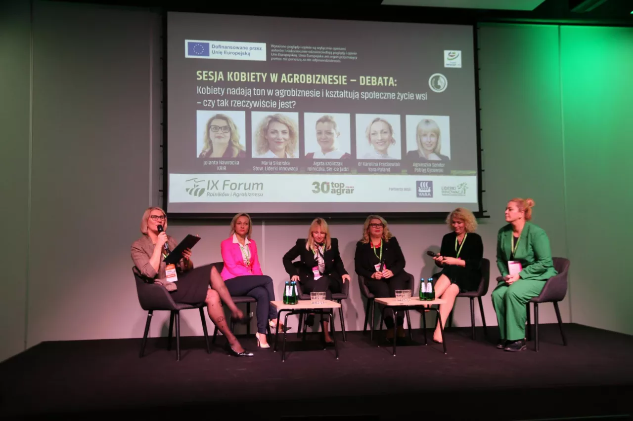 Sesja Kobiety w Agrobiznesie podczas IX Forum Rolników i Agrobiznesu w 2024 roku