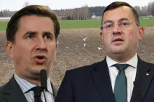 Poseł Rafał Romanowski (PiS) i minister rolnictwa Stefan Krajewski (PSL) 