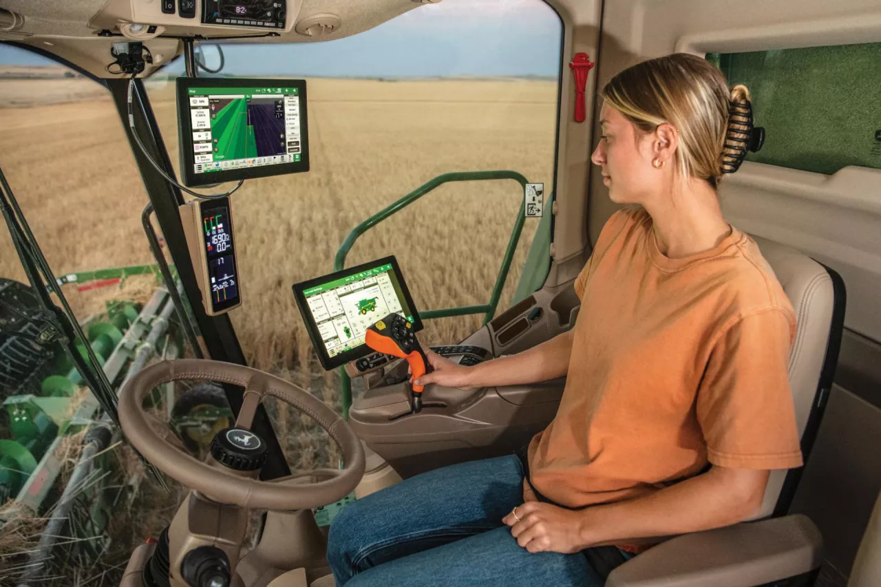 Rolnictwo precyzyjne John Deere.