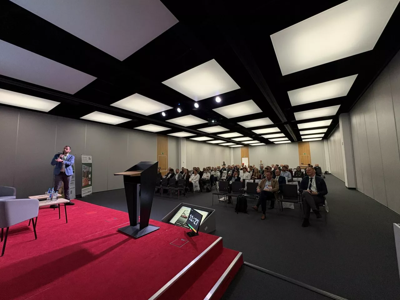 Prelekcja ”Każdy chce sprzedać, a nikt nie pyta, jak ci pomóc! W czym tkwi siła przełomowych rozwiązań?”, którą prowadzi Paweł Talbierz, Corteva Agriscience Poland