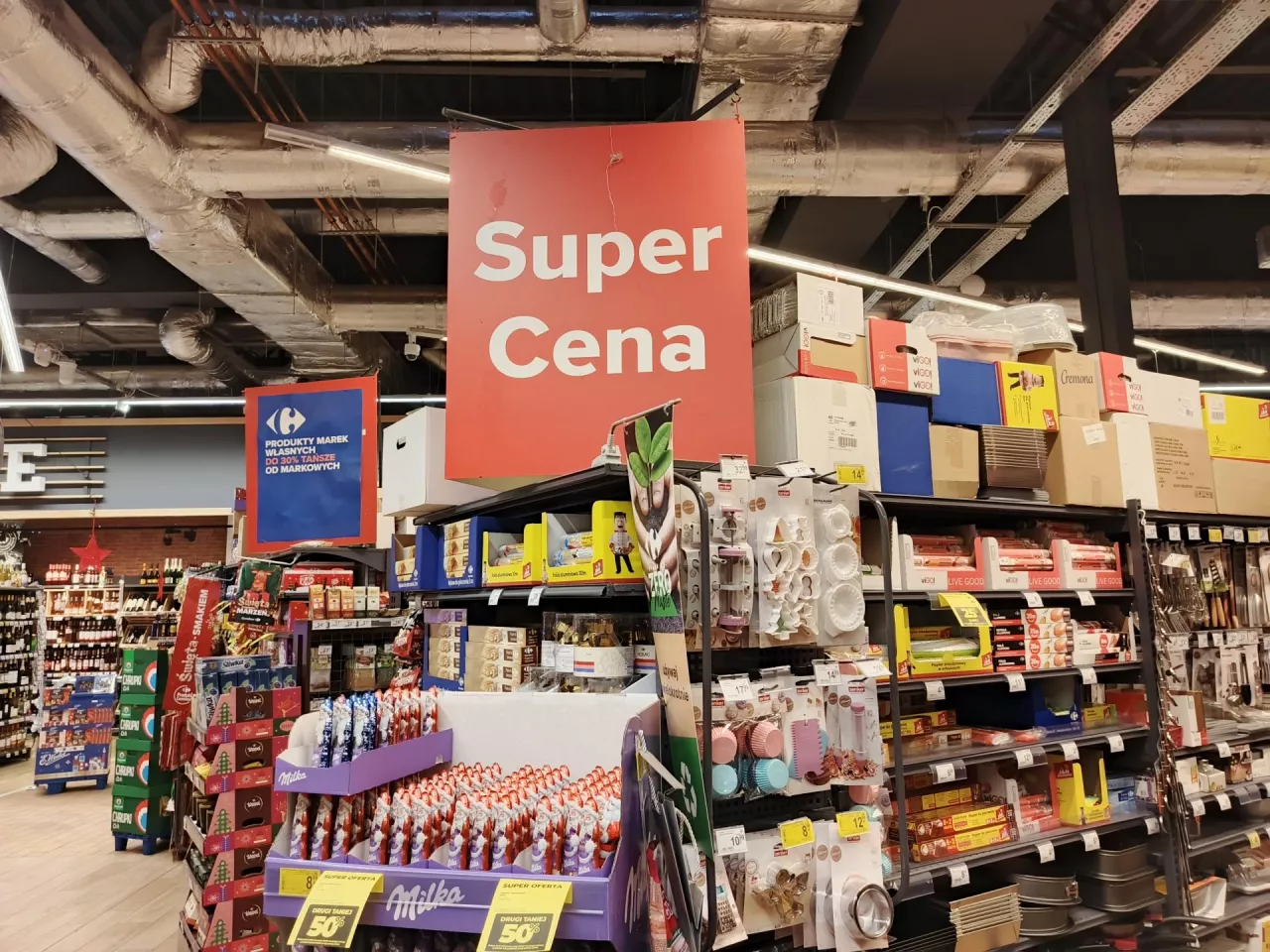 Carrefour, sklep Carrefour, zakupy, market, Carrefour Market