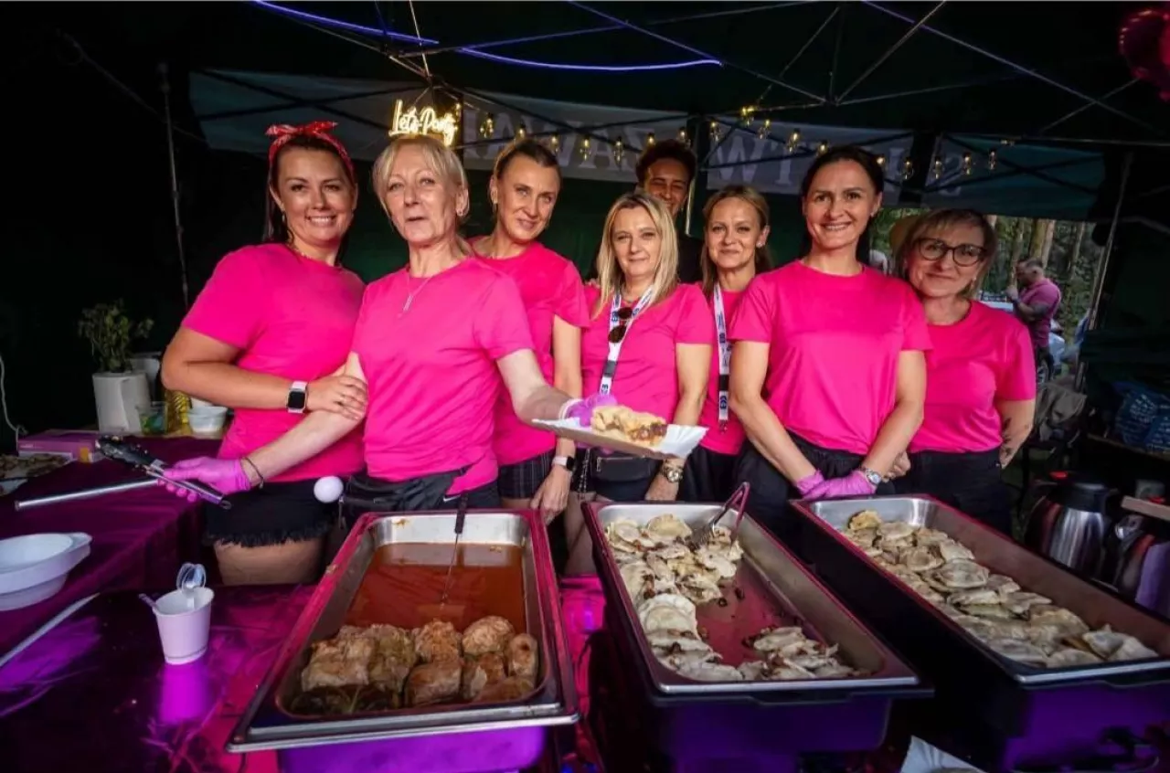 KGW Maffinki podczas tegorocznego pikniku