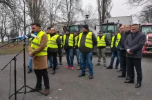 Biała Podlaska Protest rolników 18.12 