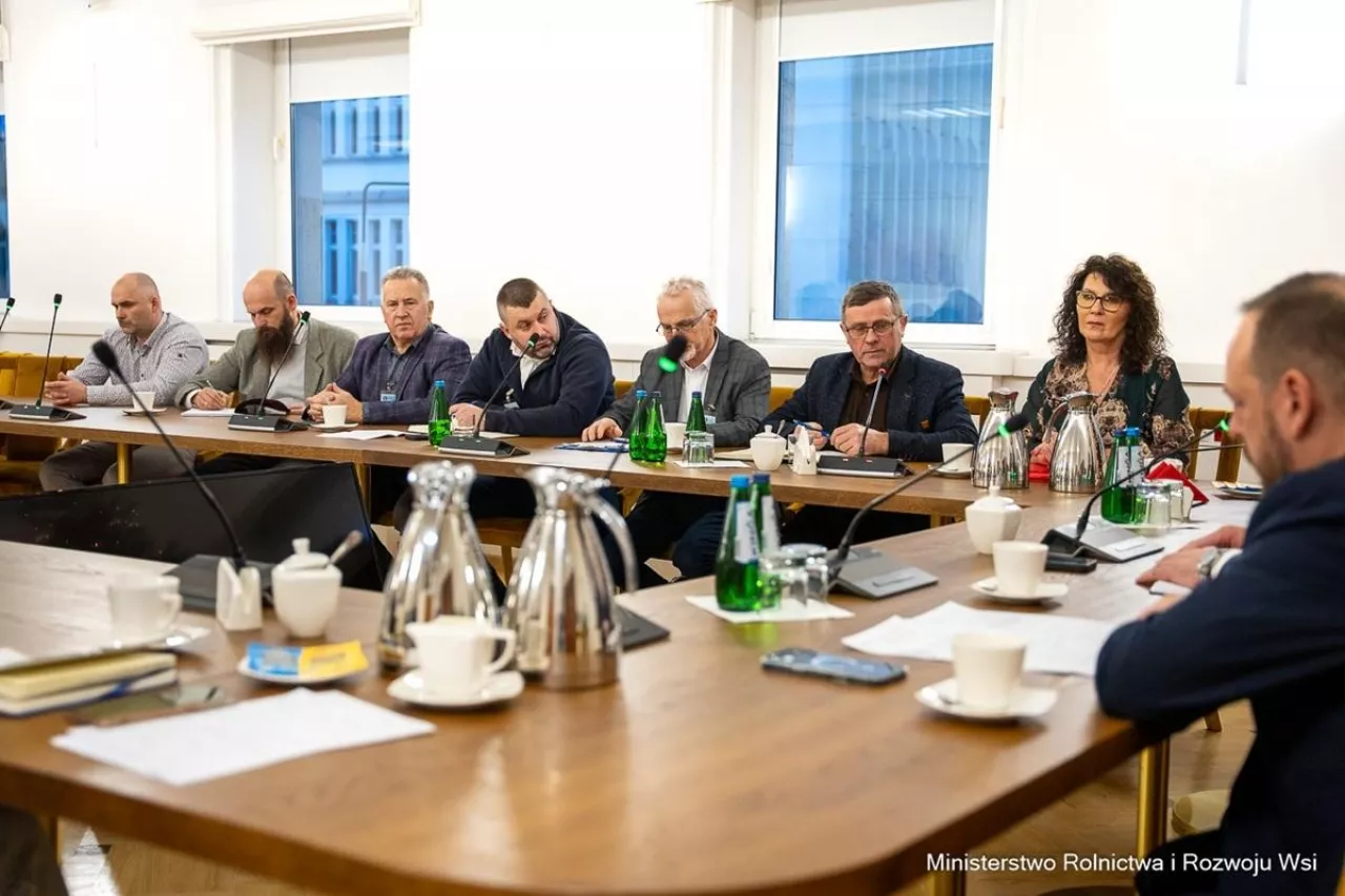 Krajowa Rada Wieprzowiny na spotkaniu z ministrem rolnictwa. 